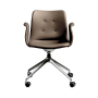 Sibast Furniture Primum stol 4 star fixed castor base (UDEN DREJ)