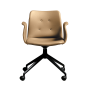 Sibast Furniture Primum stol 4 star swivel castor base (MED DREJ)